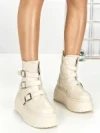 Ghete Dama cu Platforma 56WL13 BEIGE | MEI