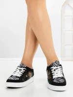 Sneakers Dama 6522 ZEBRA-BLACK-WHITE | CM