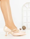Pantofi Stiletto 77-579 BEIGE | CM