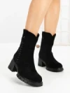 Ghete Dama 67WL12 BLACK | MEI