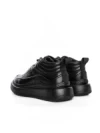 Ghete Barbati din piele naturala 5788 BLACK | ADVANCER