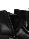 Ghete Dama din piele naturala 3216 BLACK | ADVANCER