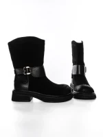 Ghete Dama din piele naturala 5150-2 BLACK | ADVANCER