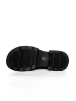 Ghete Dama din piele naturala 8696 BLACK | ADVANCER