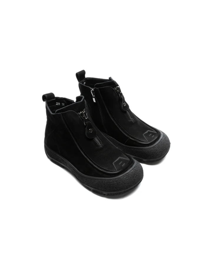 Ghete Dama din piele naturala 259 BLACK | ADVANCER