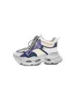 Pantofi Sport Dama din piele naturala HY6322 BLUE-PURPLE | ADVANCER