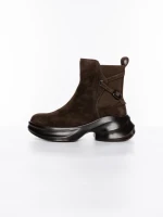 Ghete Dama din piele naturala 23-2643-3 COFFEE | ADVANCER