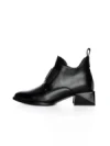 Ghete Dama din piele naturala 23-1987-1 BLACK | ADVANCER