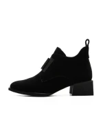 Ghete Dama din piele naturala 23-1987-1R BLACK | ADVANCER