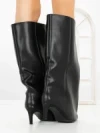 Cizme Dama cu Toc C-394 BLACK | STEPHAN