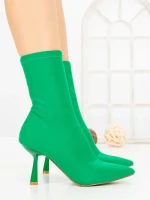 Botine cu Toc Subtire H-1 GREEN | STEPHAN