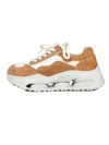 Pantofi Sport Dama din piele naturala S5352 KHAKI | FRANCO GERARDO