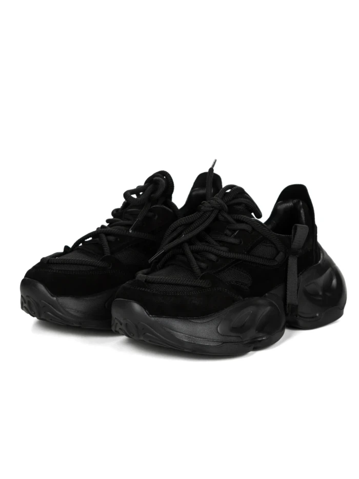 Pantofi Sport Dama din piele naturala 2586 BLACK | FRANCO GERARDO