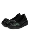 Pantofi Casual Dama din piele naturala F198 BLACK | FORMAZIONE