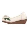 Pantofi Casual Dama din piele naturala F198 CREAM | FORMAZIONE
