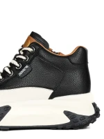 Ghete Dama cu Platforma 8821-1 BLACK | ADVANCER