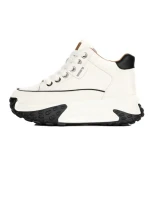 Ghete Dama cu Platforma 8821-1 WHITE | ADVANCER