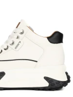 Ghete Dama cu Platforma 8821-1 WHITE | ADVANCER