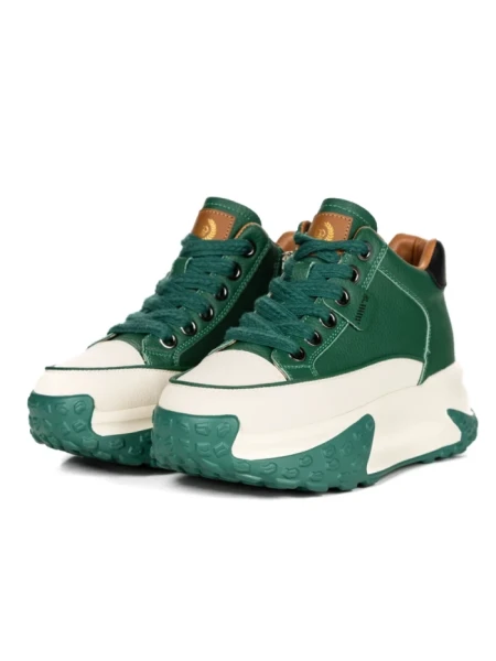 Ghete Dama cu Platforma 8821-1 GREEN | ADVANCER