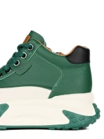 Ghete Dama cu Platforma 8821-1 GREEN | ADVANCER