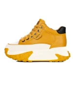 Ghete Dama cu Platforma 8821-1 YELLOW | ADVANCER