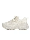 Pantofi Sport Dama din piele naturala F5150 CREAM | ADVANCER