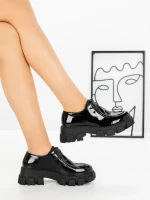 Pantofi Casual Dama 68278 BLACK PATENT | CM