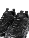 Pantofi Sport Barbati din piele naturala 24210 BLACK-GREY | ADVANCER