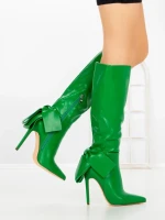 Cizme Dama cu Toc C-267 GREEN | STEPHAN