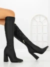 Cizme Dama cu Toc C-239 BLACK | STEPHAN