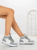 Sneakers Dama F005 WHITE-GREY | COSTA SOL