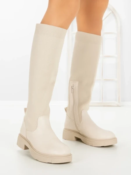Cizme Dama FB-320 BEIGE | VIVIRICH