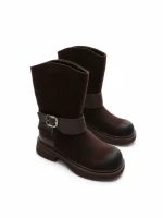 Ghete Dama din piele naturala 5150-2 BROWN | ADVANCER