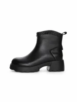 Ghete Dama din piele naturala M5221-2 BLACK | ADVANCER