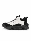 Ghete Barbati din piele naturala 01701 WHITE | ADVANCER