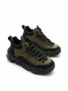 Ghete Barbati din piele naturala 01701 GREEN | ADVANCER