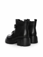 Ghete Dama din piele naturala 7194-6 BLACK | ADVANCER