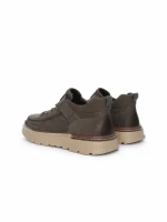 Ghete Barbati din piele naturala R028-1 GREY | ADVANCER
