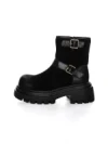 Ghete Dama din piele naturala 2810-2 BLACK | ADVANCER