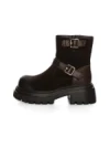 Ghete Dama din piele naturala 2810-2 BROWN | ADVANCER