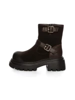 Ghete Dama din piele naturala 2810-2 BROWN | ADVANCER