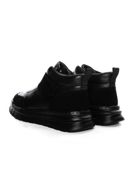 Ghete Barbati din piele naturala CM610 BLACK | ADVANCER