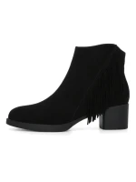 Ghete Dama din piele naturala 963-5 BLACK | ADVANCER