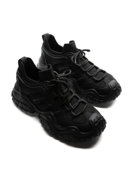 Pantofi Sport Barbati din piele naturala 5351 BLACK | ADVANCER