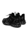 Pantofi Sport Barbati din piele naturala 5351 BLACK-GUN | ADVANCER