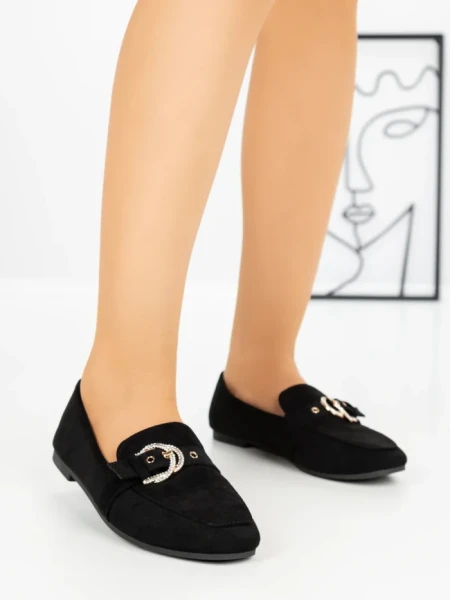 Pantofi Casual Dama ZU117-9 BLACK | BELLICY