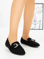 Pantofi Casual Dama ZU117-9 BLACK | BELLICY
