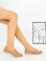 Pantofi Casual Dama ZU117-7 CAMEL | BELLICY