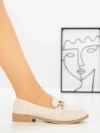 Pantofi Casual Dama ZU117-7 BEIGE | BELLICY