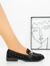 Pantofi Casual Dama ZU117-7 BLACK | BELLICY
